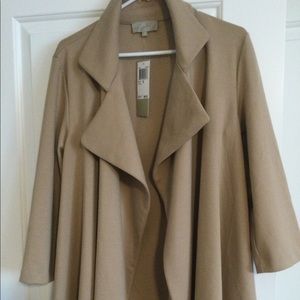 Joan Vass Cape Jacket Size Medium